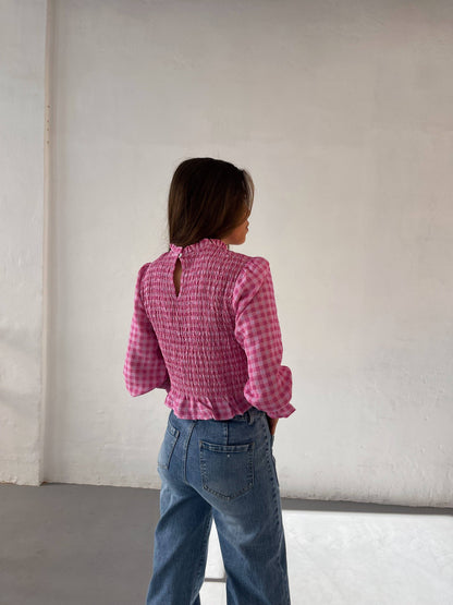 Chía Pink Blouse: Pink