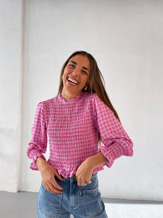 Chía Pink Blouse: Pink