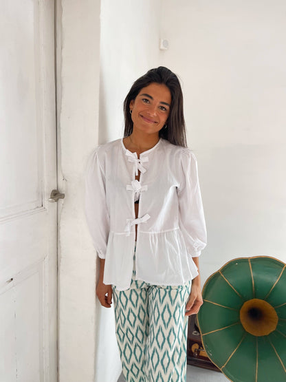 Bianca Blanca Blouse: White