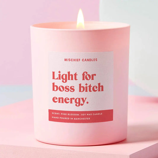 Quoted Candle - Boss Bit*h Energy