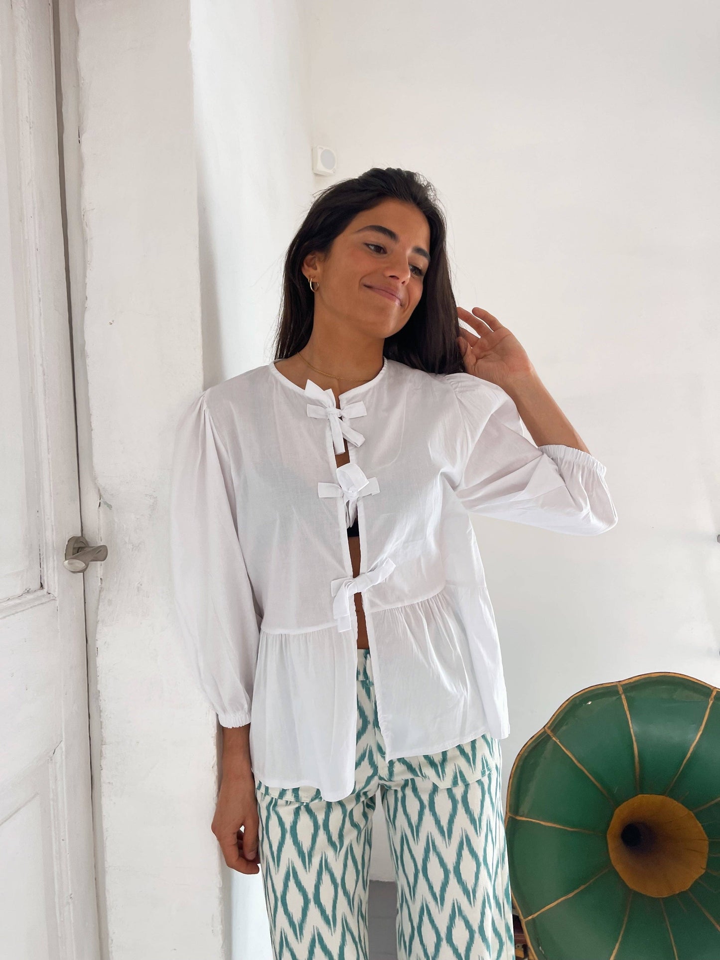 Bianca Blanca Blouse: White