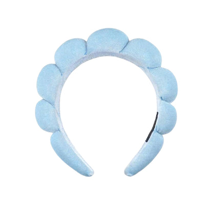 Clouds Headband Blue