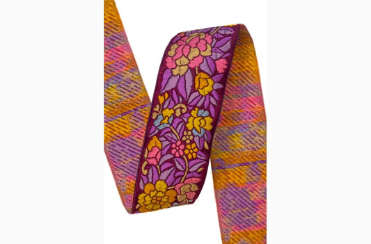 Yoga Straps Pink Flower