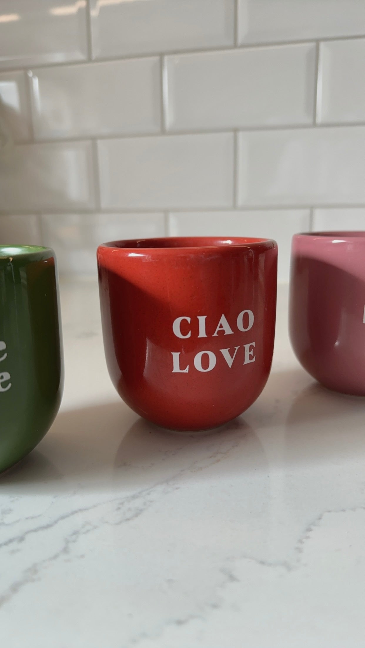 Quoted Mug - Ciao Love