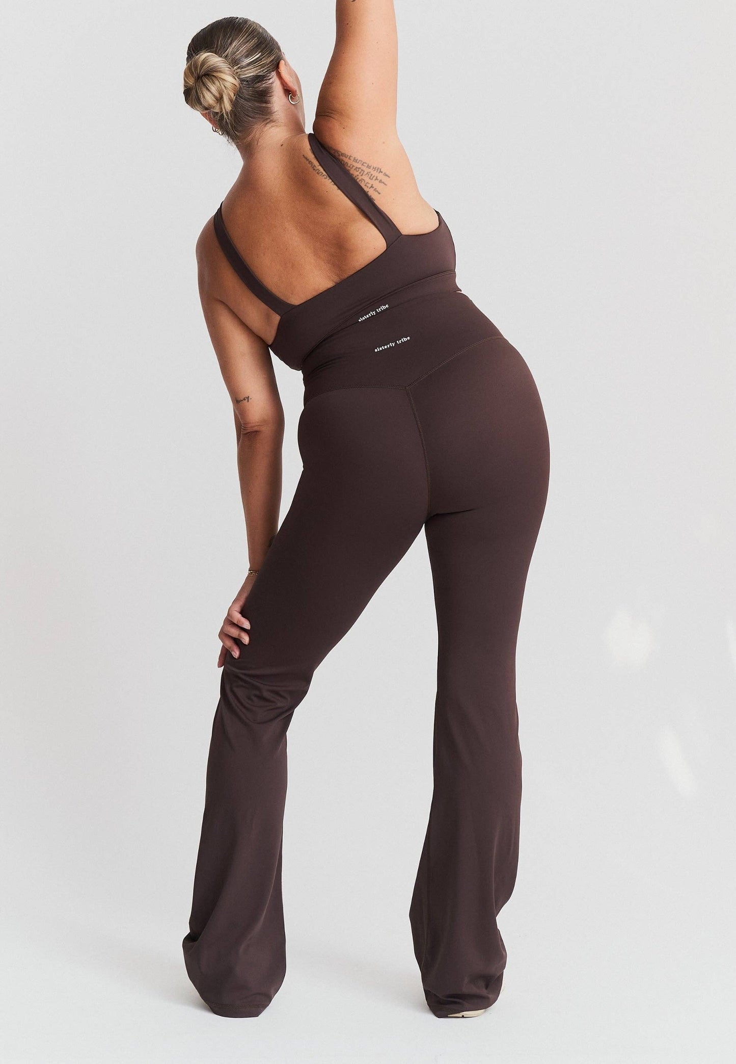 Softsculpt Flared Leggings - Espresso