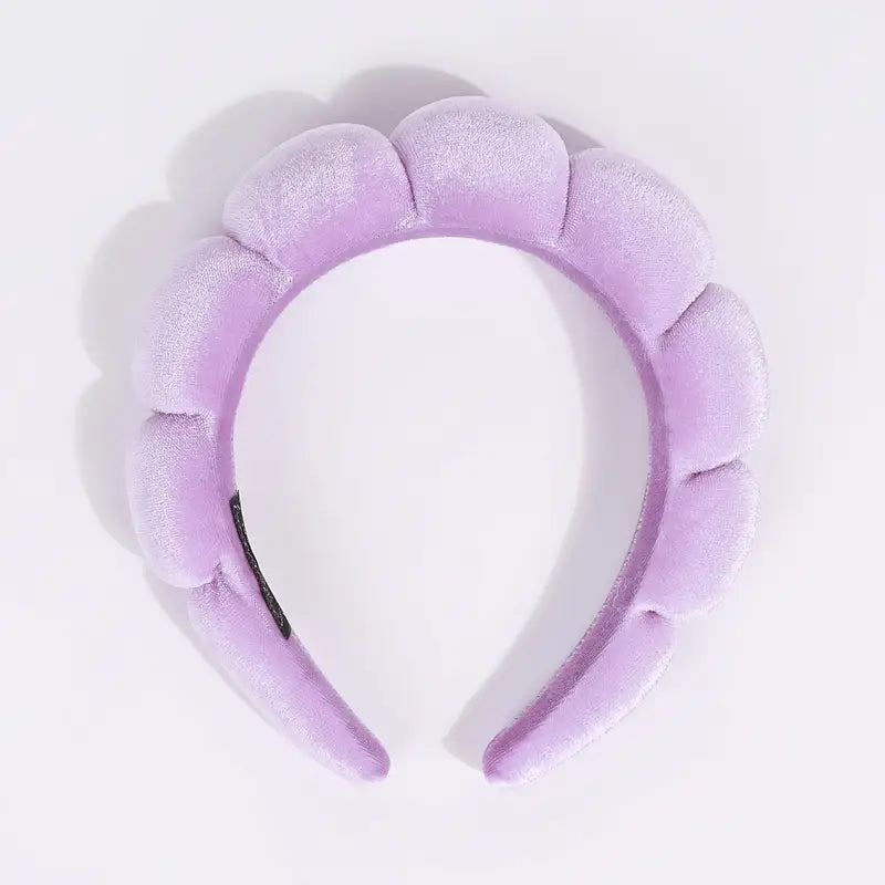 Clouds Headband Lila