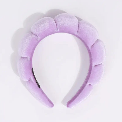 Clouds Headband Lila