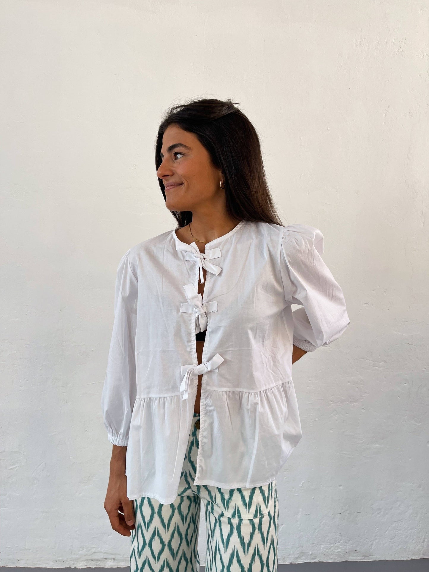 Bianca Blanca Blouse: White