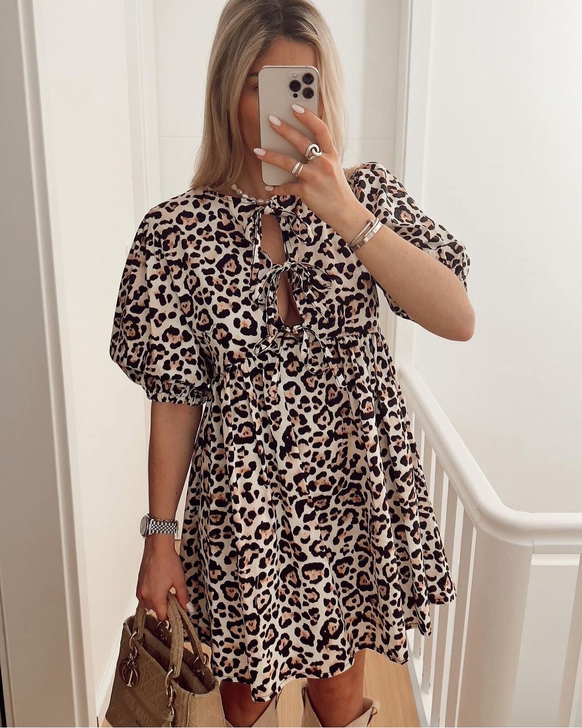 Leopard Print Dress