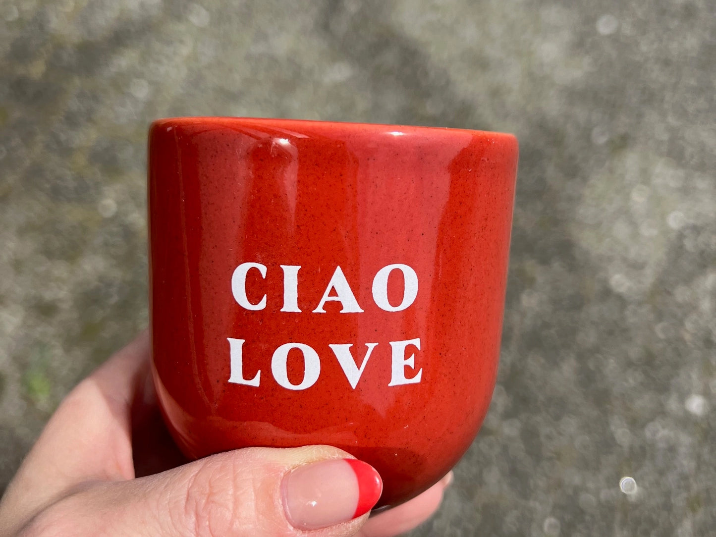 Quoted Mug - Ciao Love